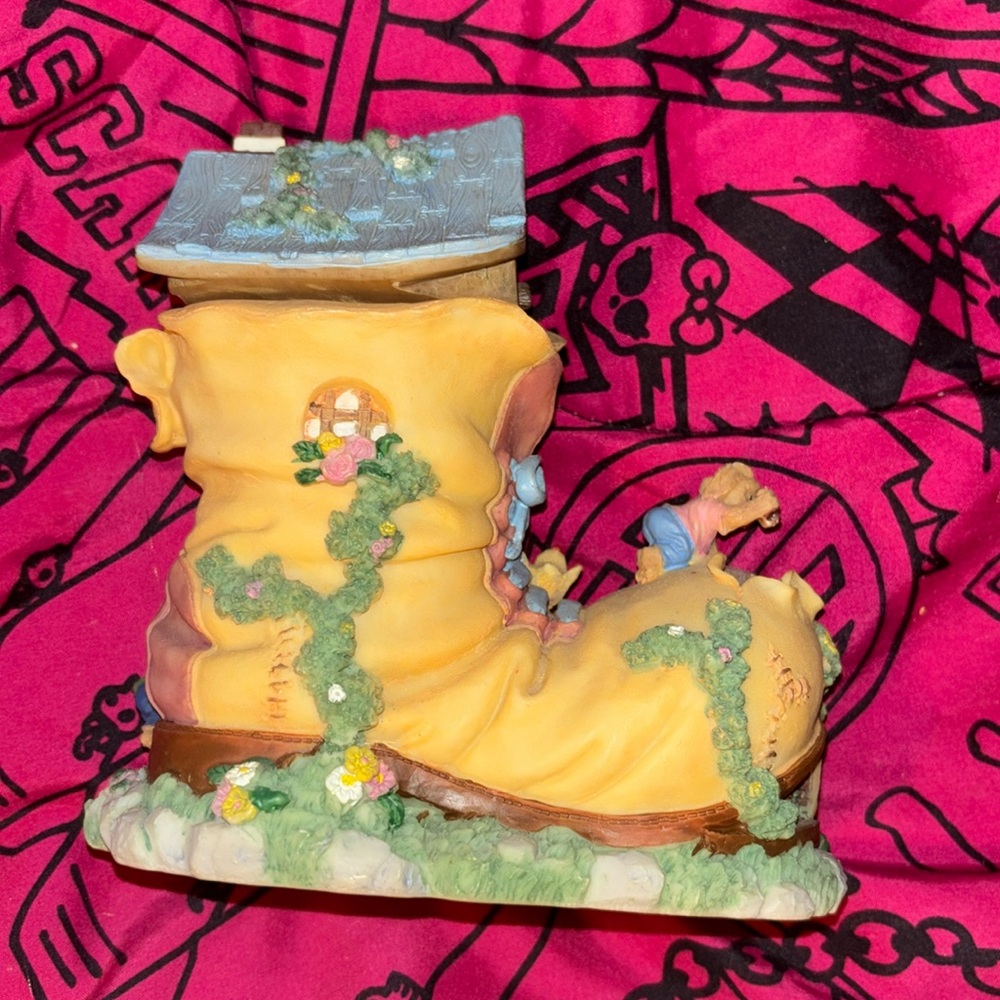 Ceramic Shoe Piggy Bank
